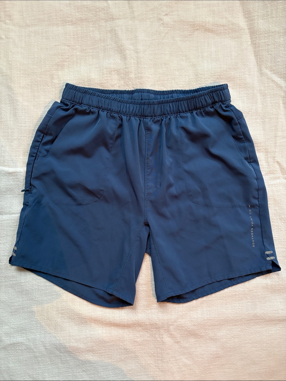 Southern Point Co Kids' Navy Performance Stretch Shorts